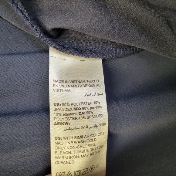 Chico's Women's Size 2P (US Size 12P) Pants Blue Pull On - Picture 6 of 6